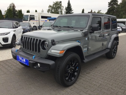 Jeep Wrangler Unlimited 2.0 Plug-In Hybryda Sahara Niski Przebieg