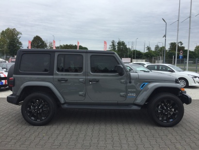 Jeep Wrangler Unlimited 2.0 Plug-In Hybryda Sahara Niski Przebieg